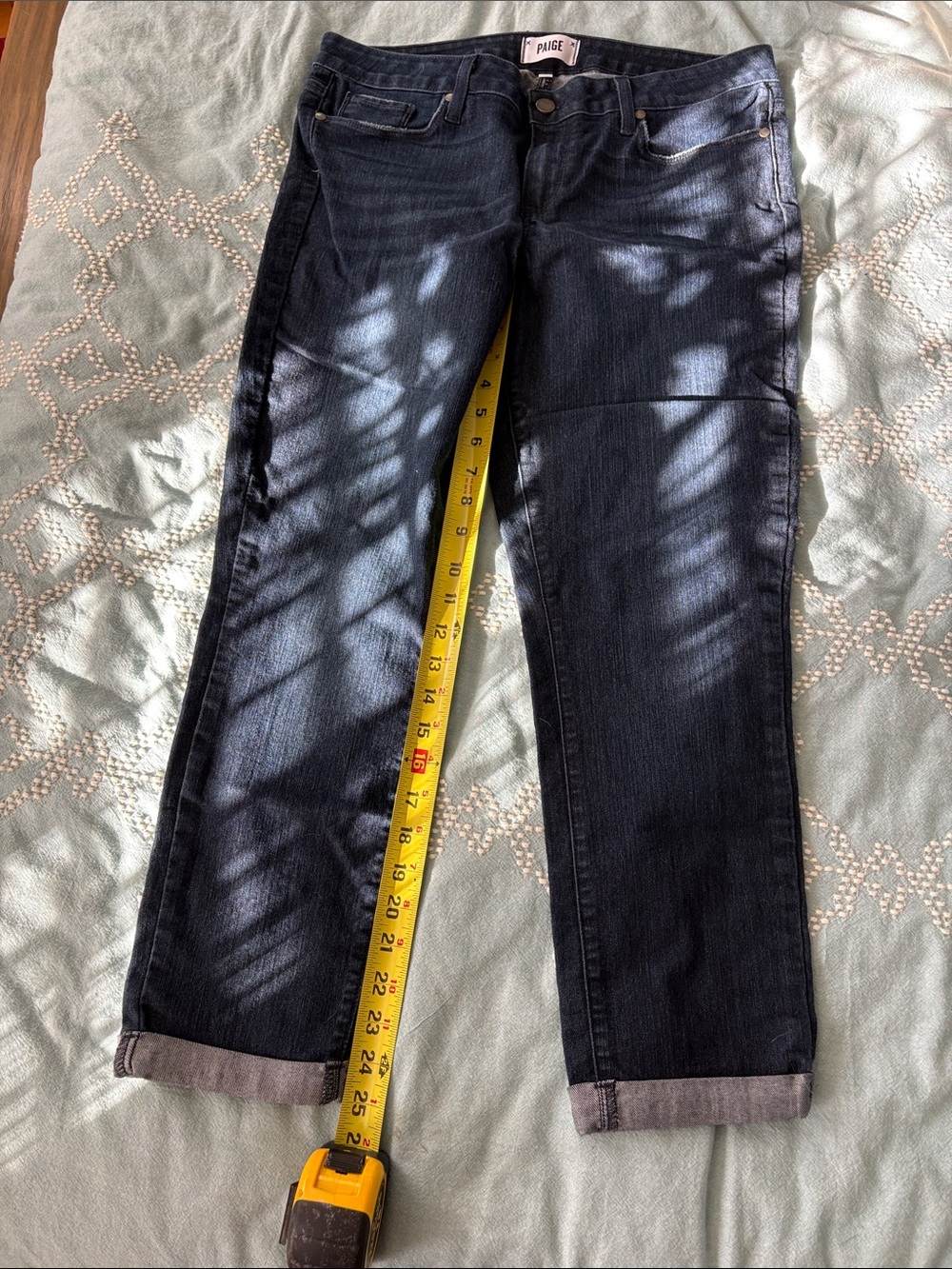 PAIGE Kylie Crop straight leg jeans - Picture 4 of 6